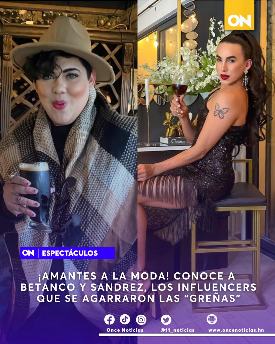 canal11hn's tweet photo. #ESPECTÁCULOS🟣 | Betanco Y Sandrez tienen algo en común: son amantes al maquillaje y la moda. 💁🏻♀️Y tal parece que quieren ser únicos en su estilo y ver quien sobresale más en ese ámbito.
Conoce más sobre ellos aquí: https://t.co/CqU5pnzD7o
#Betanco #Sandrez https://t.co/wRGluCXROo