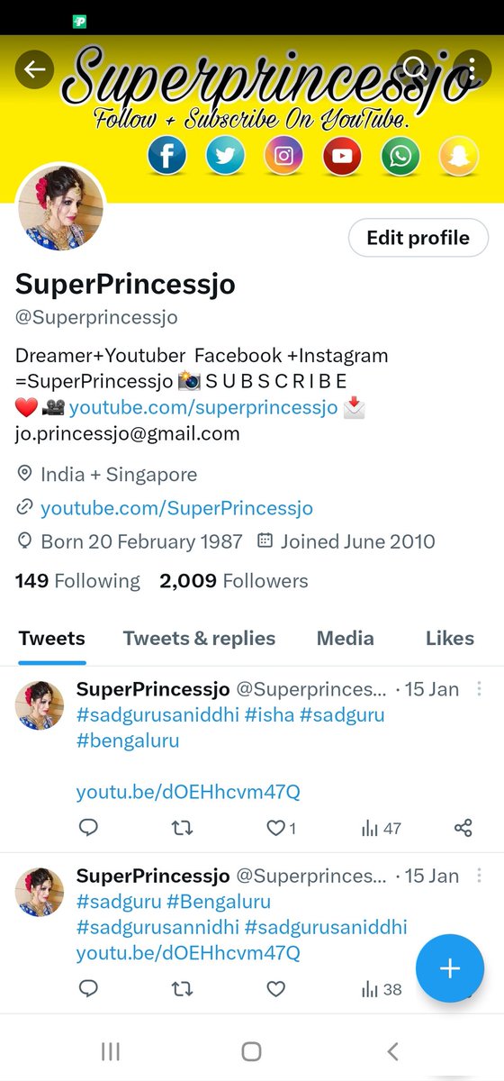 Superprincessjo's tweet photo. #bluetick removed 😏 by Twitter So I go get their paid subscription? Never going to do that. You gave blue tick years back , and took back now , to earn from me? https://t.co/CdIvv3eMu4