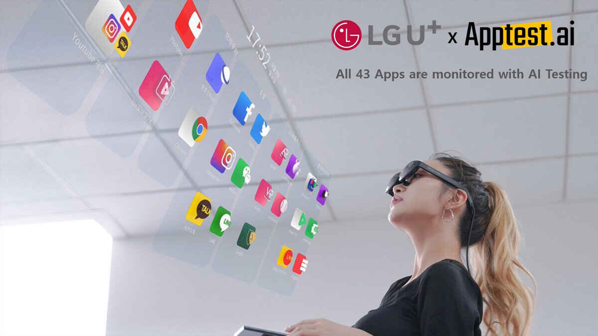 apptestai's tweet photo. We are really pleased with our #partnership with @LGUPlus to test and monitor their 43 apps. Read more about it here: https://t.co/3tWjiJLYYE https://t.co/YUJiMIWJK5