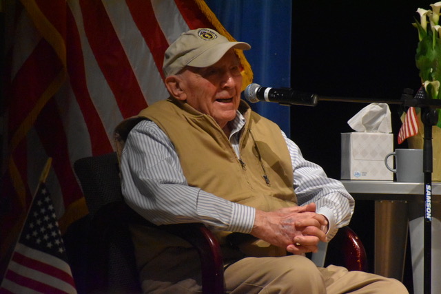 UltravisionDocs's tweet photo. HMT Rohna survivor Saul Gurman, recently spoke to Beverly High School in Massachusetts about the Rohna attack. For better context of the story, clips from the Rohna Classified documentary were shown prior to the Q &amp; A between the students and Saul Gurman. #hmtrohna #wwii https://t.co/kh3o0JcYr3