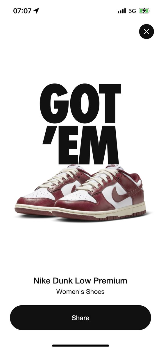 JohnJaySays's tweet photo. @KicksFinder Wrong size. 🤦🏻♂️ Didn’t do diligence to check that it was women’s sizing. 😫😫😫 #ItchyTriggerFinger https://t.co/EaEQHtks90