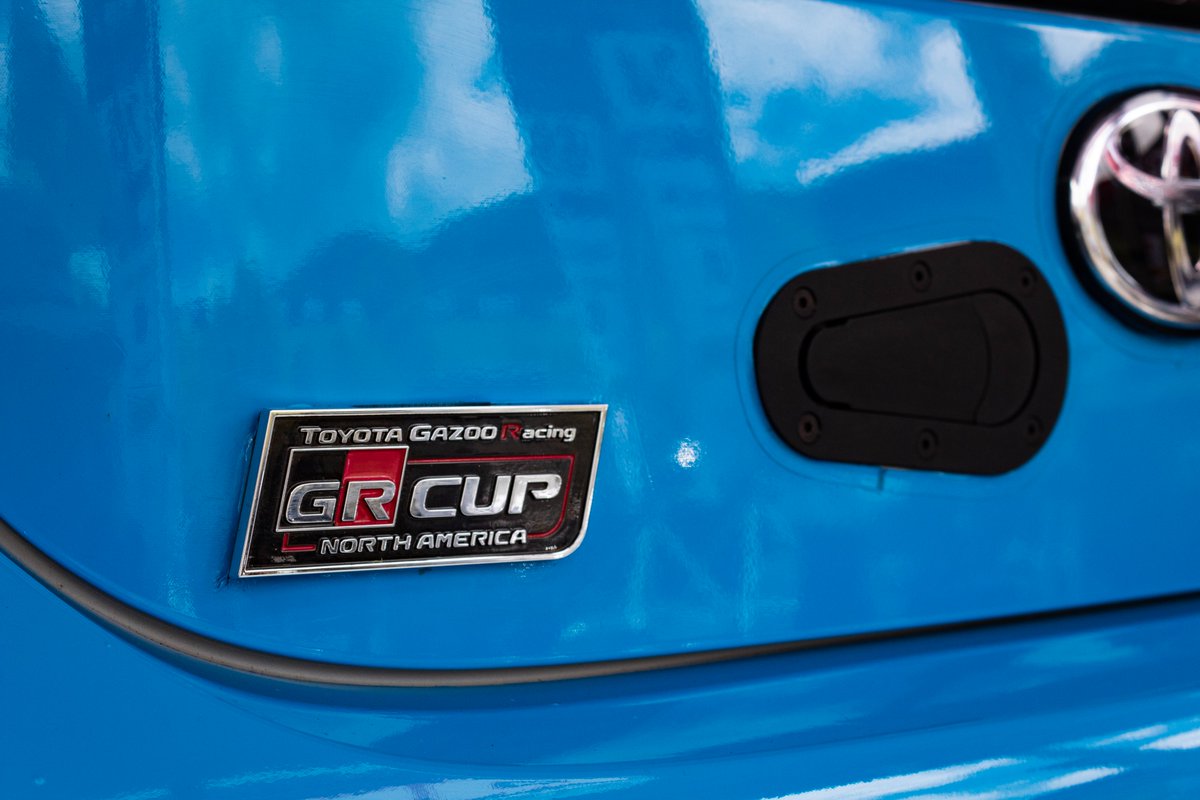 exit10agency's tweet image. With the exciting launch of the GR Cup, Toyota’s all new single make series, we had the privilege of providing support to Toyota Gazoo Racing North America through creative efforts, including branding of the series logo, social media, livery designs, winners checks, and much more