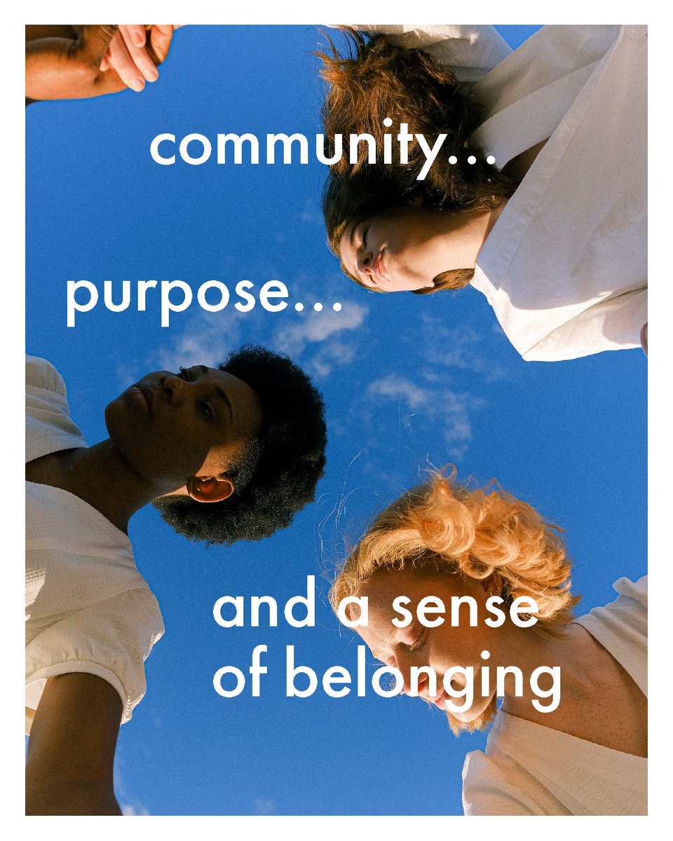 FormCommunities's tweet image. Community, Purpose, and a Sense of Belonging: Universal needs we all have for Connection, Hope, and Happiness.

Read more about our work at formcommunities.org

#formcommunities #mentalhealth #wellness #recovery #community