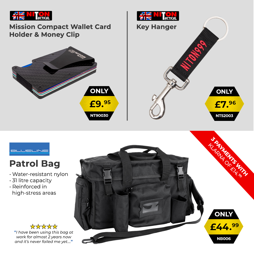 Niton999's tweet image. Are you a First Responders looking to ensure you're always prepared for any situation? 👮🚑
niton999.co.uk/shops/edc-esse…

Check out our guide to EDC essentials, featuring must-have items like pens, clip-on lights, notebooks, and bags! 
#EDCessentials #Police #Paramedic 💼🔦✍️