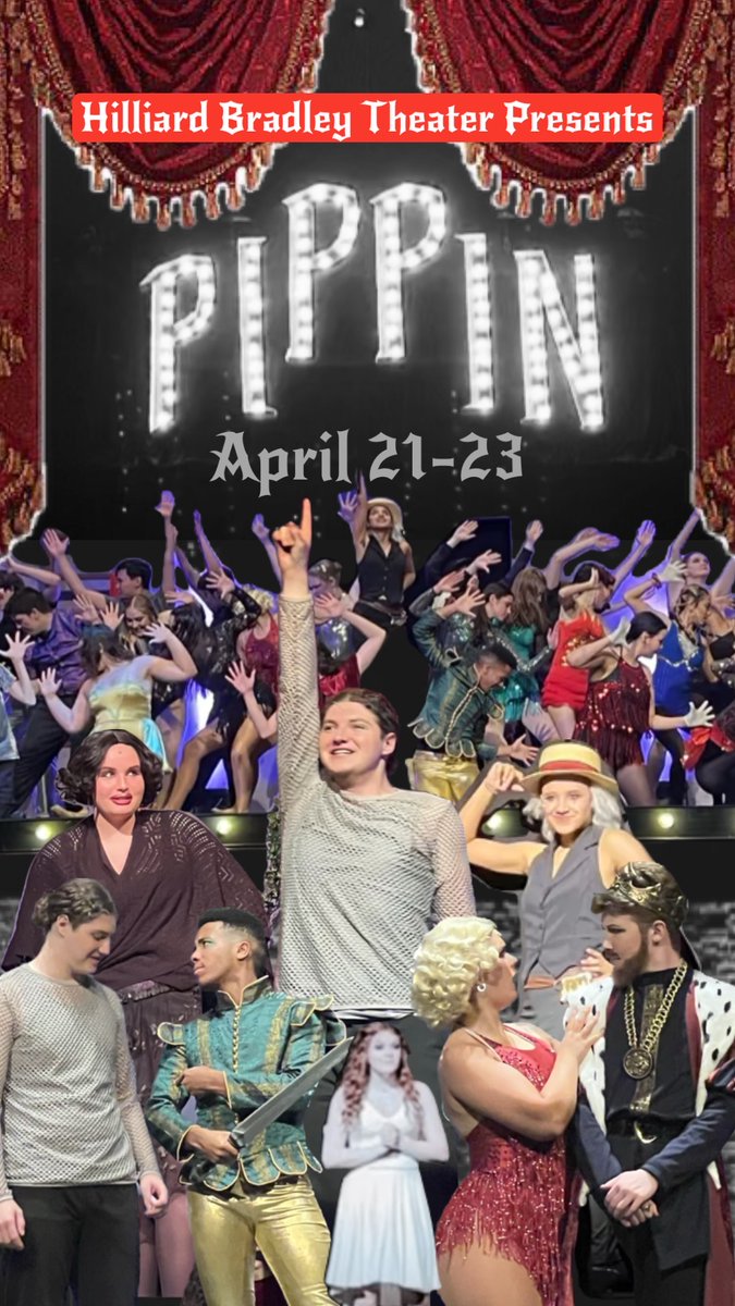 🎭OPENING NIGHT! HILLIARD BRADLEY PRESENTS PIPPIN!🎭 - eepurl.com/ipxvhw