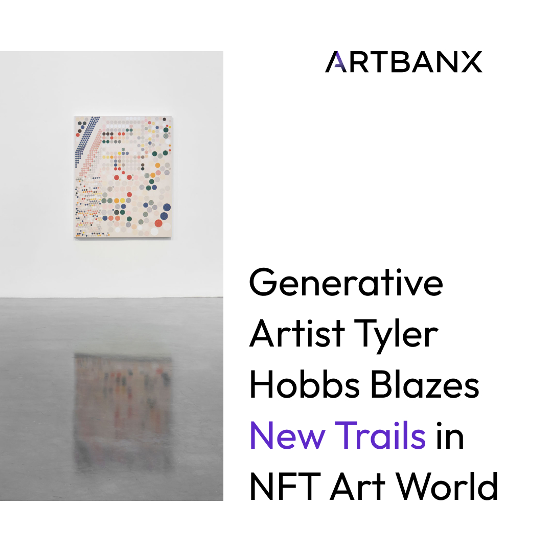_artbanx's tweet photo. Tyler Hobbs, a successful generative artist, has managed to make a name for himself in the competitive world of digital art. 

https://t.co/9AhNwp2FNP https://t.co/HhPkZGW9tB