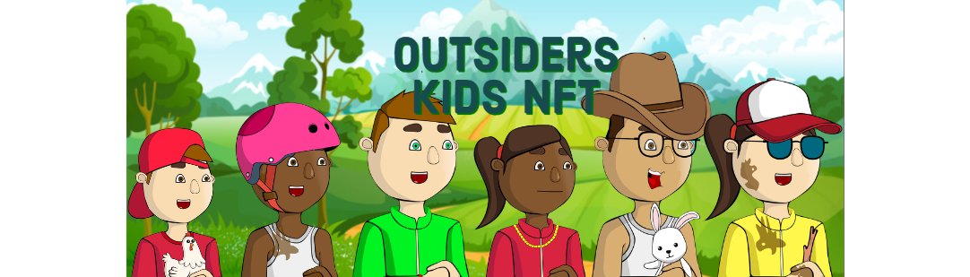Outsiders_Kids's tweet photo. GM everyone, so hyped to announce that MINT IS LIVE!! Everyone go pick your #outsiderskidsnft now at https://t.co/4afXE9r96f for only 0.05 ETH each! Come join our community and find our awesome educational utility, and amazing investment opportunity🚀🚀🚀🚀 https://t.co/efIQG4LfQW