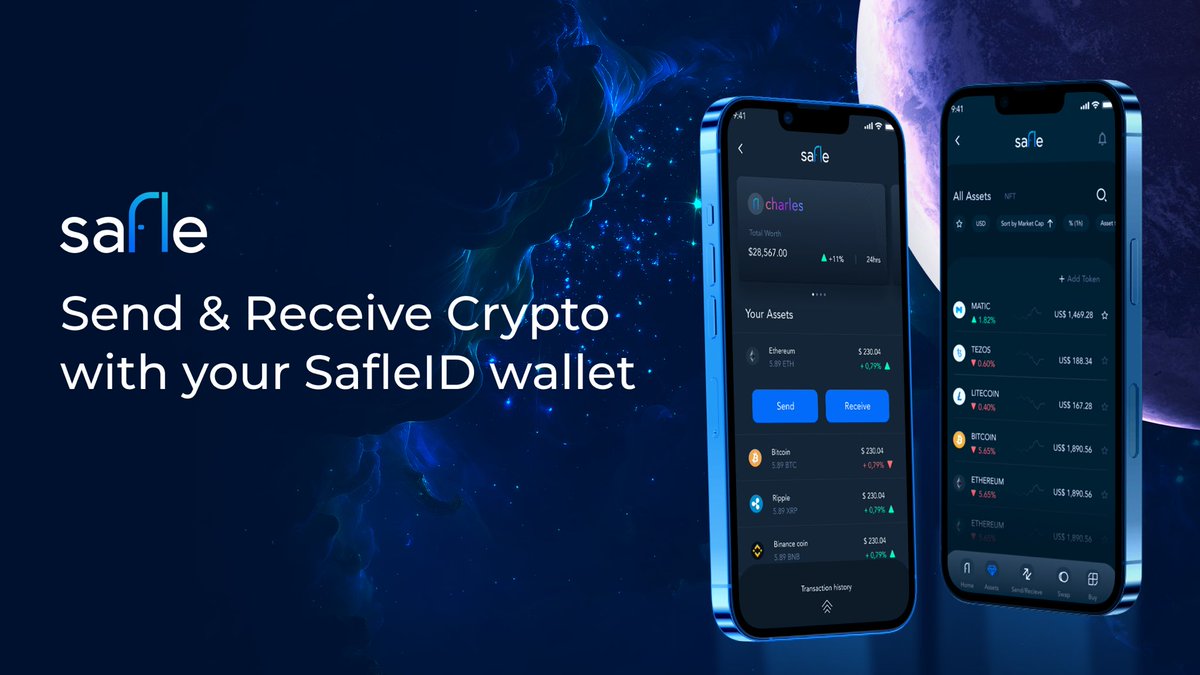 GetSafle's tweet photo. Are you new to the world of crypto and feeling overwhelmed?
Fear not! Safle wallet is here to simplify your crypto journey.
Send and receive crypto with ease, and take control of your digital assets ๐๐ธ
๐ป #SafleWallet #CryptoSimplicity #BlockchainForAll https://t.co/IWZ0KmaaQa
