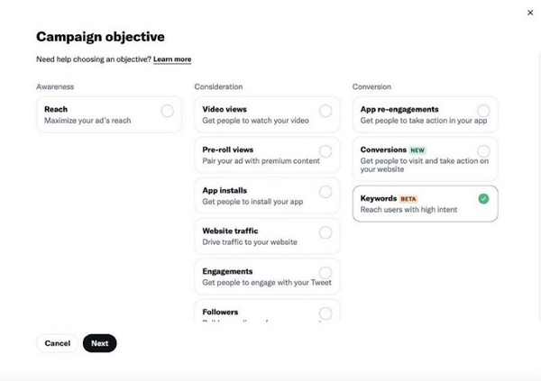 BunchOfSocial's tweet photo. Twitter Brings Back Keyword Targeting for Ads, Which it First Added in 2013 https://t.co/H63o1akcqN https://t.co/fKAi33rO4r