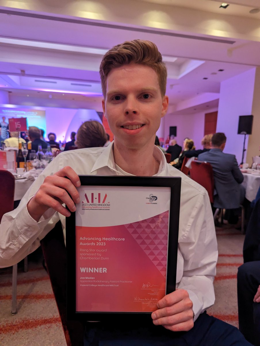mark_elsworthy's tweet photo. @AHAwards @setrust @OPCare @Joe_M_Maslen @ImperialNHS @PublicHealthW @NHSLanarkshire @PTHBhealth @GEHNHSnews @NLmusictherapy @HPFT_NHS @EjayEngineerPhD Well done @Joe_M_Maslen, one of 10 worthy winners of this fantastic award. @ImperialPeople @rt_imperial @marylovegrove @joeflatt3005 @SharonProbets @SCoRMembers @ktabbernor @skillsforhealth https://t.co/fFGqGorsGC