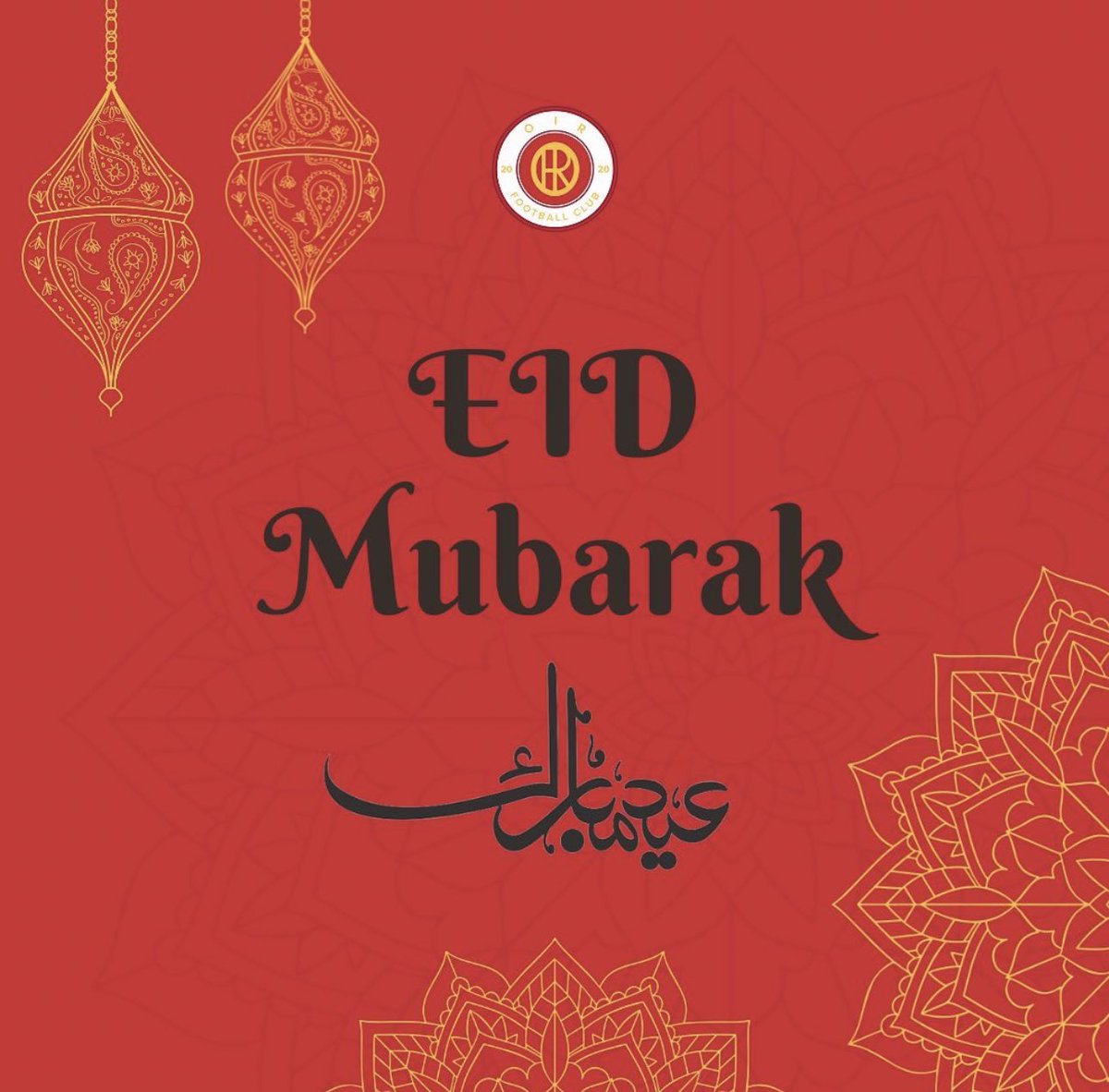 OIRFC_'s tweet photo. Eid Mubarak to everyone, May Allah accept our fast and I hope you all have a lovely day 🙏🏾 https://t.co/zkoQcyzNkl