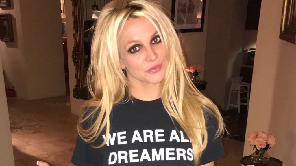• britney was one of the many celebs who showed compassion and support for #Dreamers, urging congress to pass the #DreamAct.