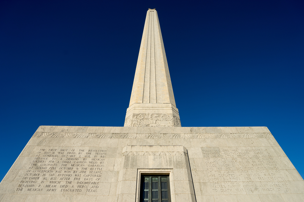 TexasAllianceEP's tweet photo. Happy San Jacinto Day! Today marks the 187th anniversary of the battle where Texas won its independence from Mexico. Gen. Sam Houston's Texian army defeated the Mexican army of Gen. Antonio Lopez de Santa Anna on April 21, 1836.

https://t.co/WW43zxDYx3

#Goliad #Alamo #Texas https://t.co/bMOmoAJrpb