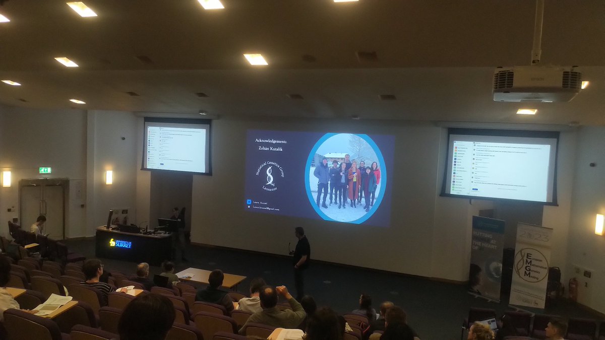 Inga_genetics's tweet image. @emgm2023 @Leona_Knusel last oral talk of our conference on MR and interaction! We now know very well the picture background!