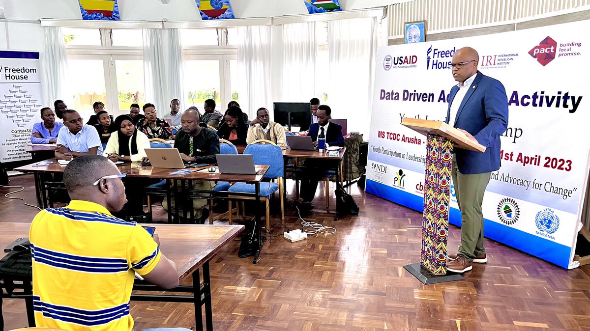 pamoja_youth's tweet photo. 🎉👏 Let's give a warm shoutout to Mr. @daudomar200, our outstanding MEL Manager. He just completed the #YouthLeadershipCamp at MS TCDC in Arusha, and his dedication to personal growth and leadership development is truly inspiring. We're lucky to have him on our team 🌟🙌. https://t.co/ZpAt5Y4eaJ