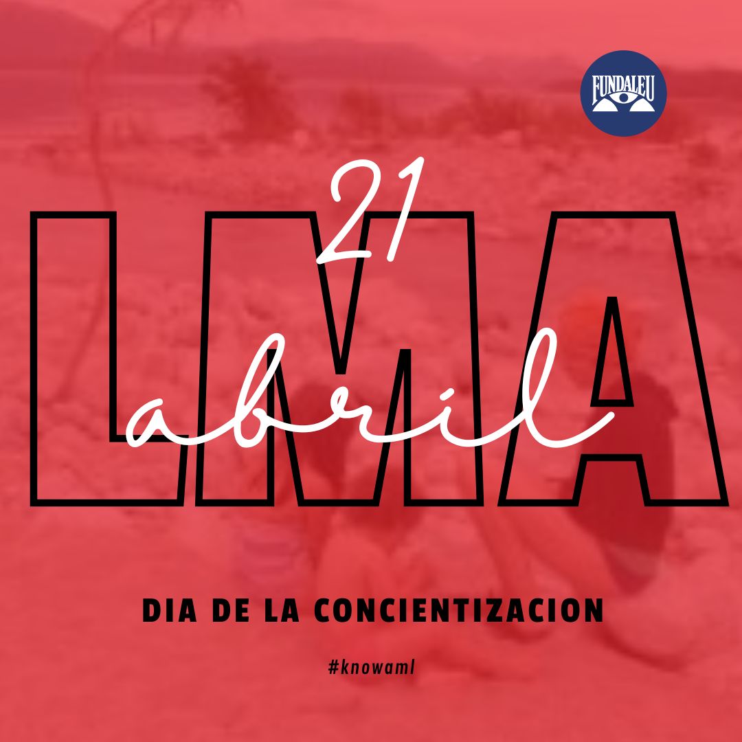 21 de abril de cada año, KnowAML invita a todos a unirse a ellos para aumentar la comprensión de la leucemia mieloide aguda. Es el único día del año en el que personas de todo el mundo se unen para ayudar a crear conciencia. fundaleu.org/testimonios/da… +INFO know-aml.com