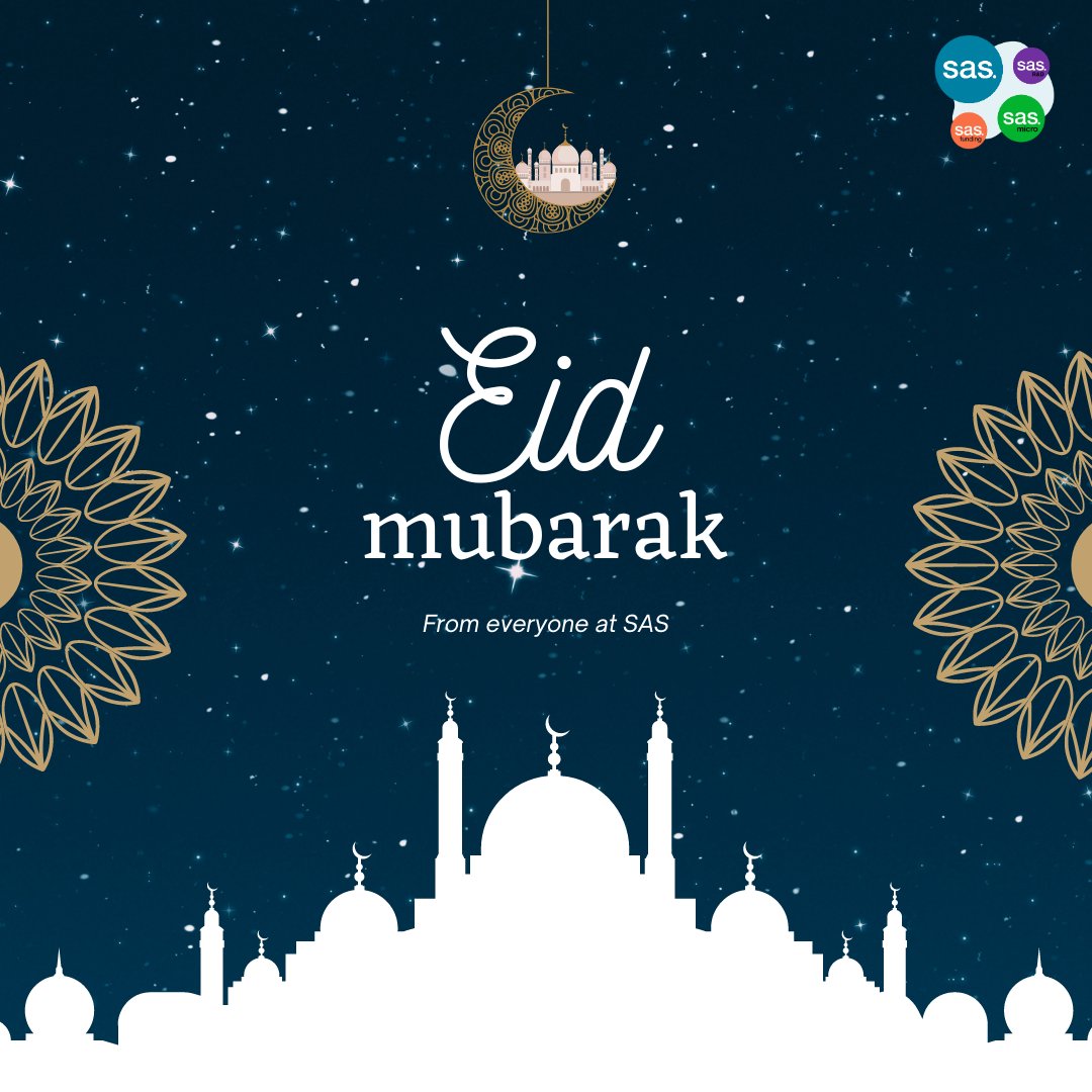 SAS_Accountants's tweet image. Eid Mubarak to all that are celebrating, from all at #TeamSAS💙