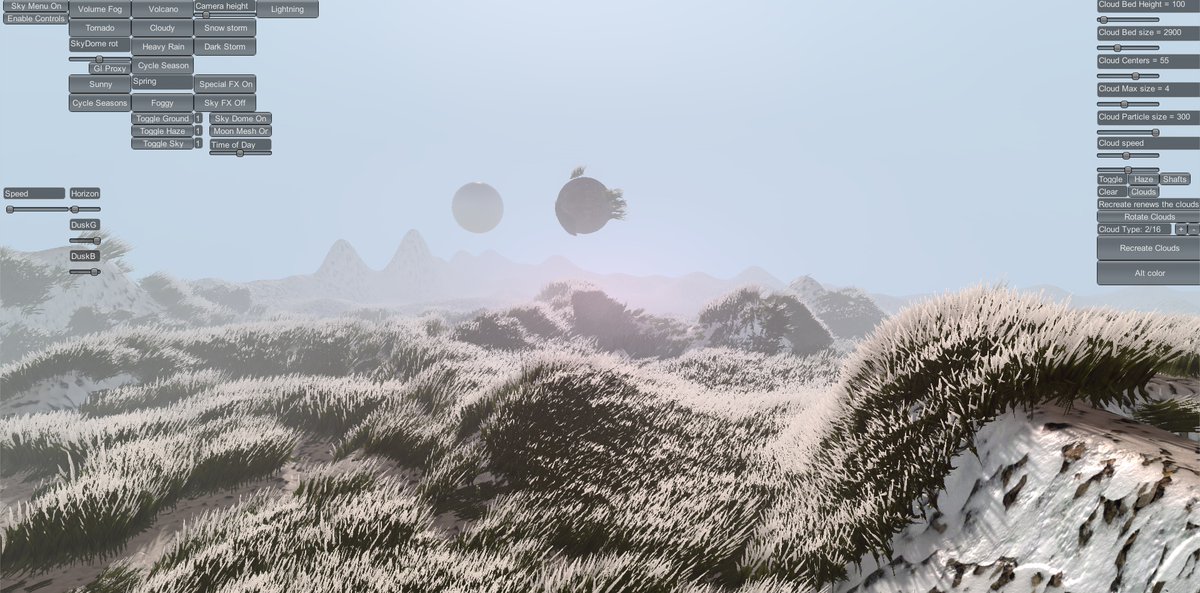 ARTnGAME's tweet photo. InfiniGRASS is now on Unity Weekend -50% off Sale !
https://t.co/9IzixgGJqb

Can be upgraded to Sky Master U. for $19 &amp; to Enviro Bundle for $109 during the sale!

#shaders @Unity3DBot #unity3d #indiegame #indiegamedev #gamedev #indiedev #madewithunity #gamedevelopment #vfx https://t.co/vRDgxbyzaY