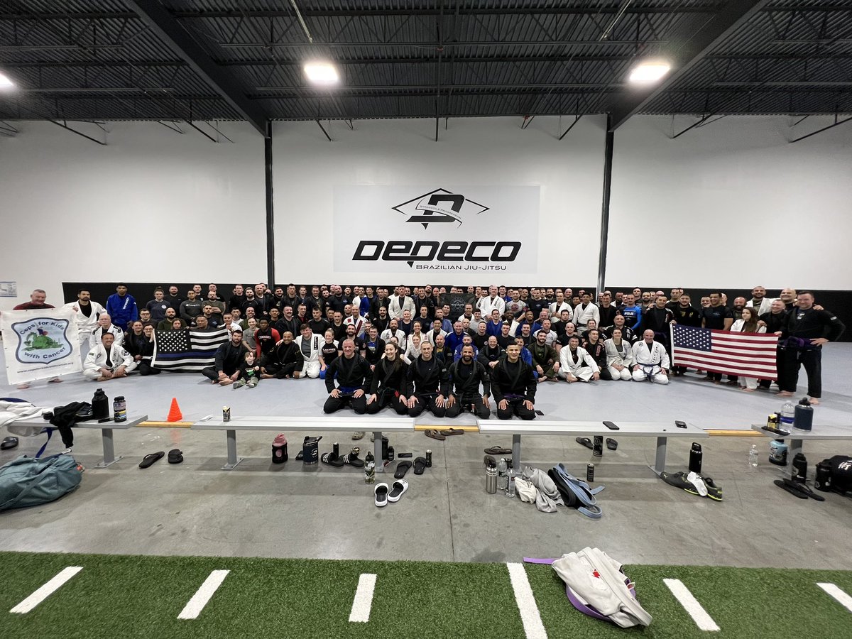 What an Event! First Massachusetts Police Jiu Jitsu Team] LEO Open Mat! 200 Police Officers Helping each Other! I can’t thank Massachusetts Police Jiu Jitsu Team] for this AMAZING Opportunity! Thank you so much to @copsforkidswithcancer , @originusa and <a href="/jockofuel/">JOCKOFUEL</a> for the support