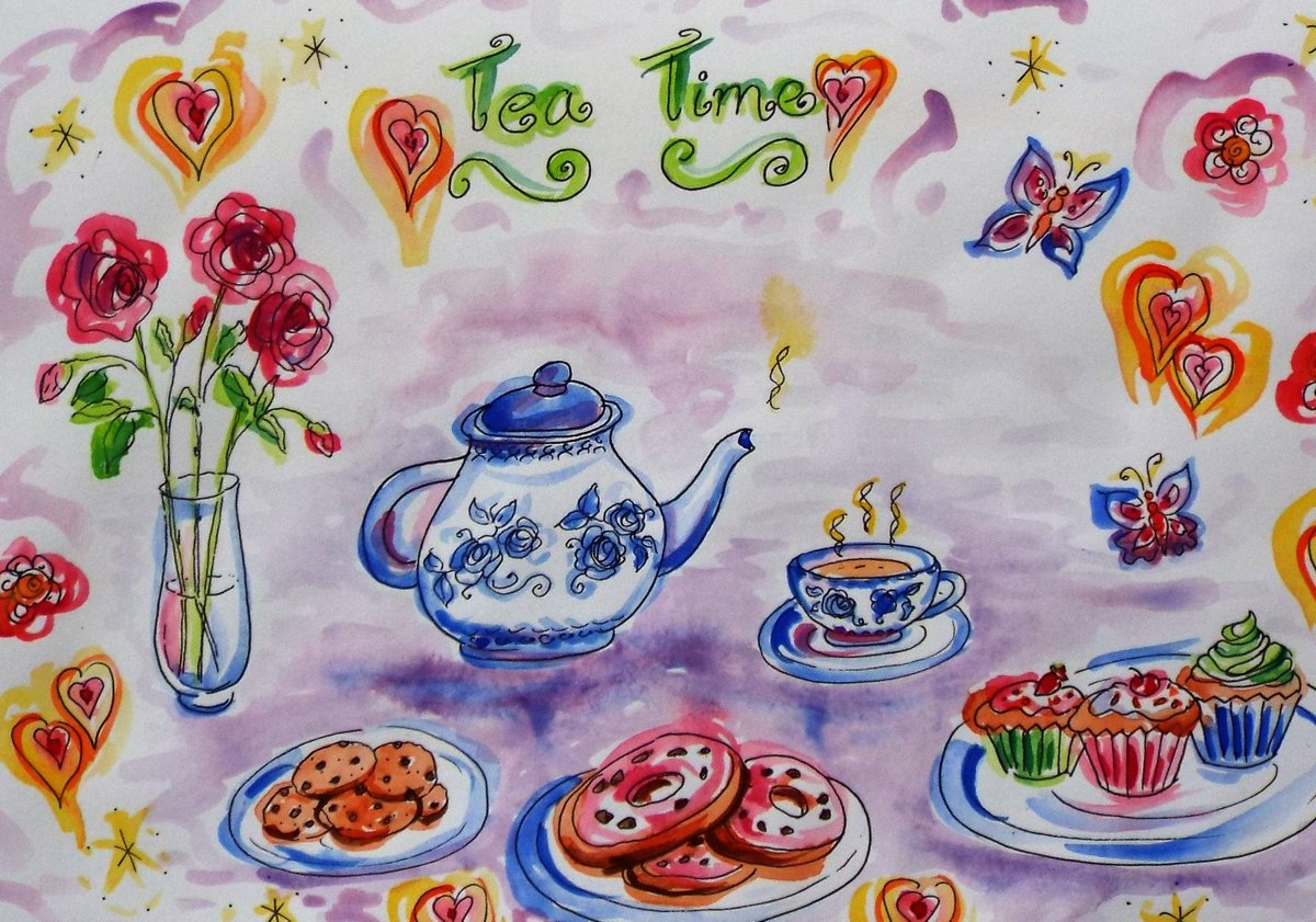 Happy #NationalTeaDay to everyone who loves a lovely cuppa! #FridayFeeling #fridayvibe #teadrinkers #cuppa  🥰☕️🍪🫖