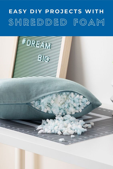 FoambyMail's tweet photo. Shredded foam has lots of uses, and many DIY projects call for it to be used! Take a look at this blog to see what you can do with shredded foam, and get yours from us at Foam Factory, Inc! https://t.co/mpbvYvDGMG https://t.co/qSZUALzRLD