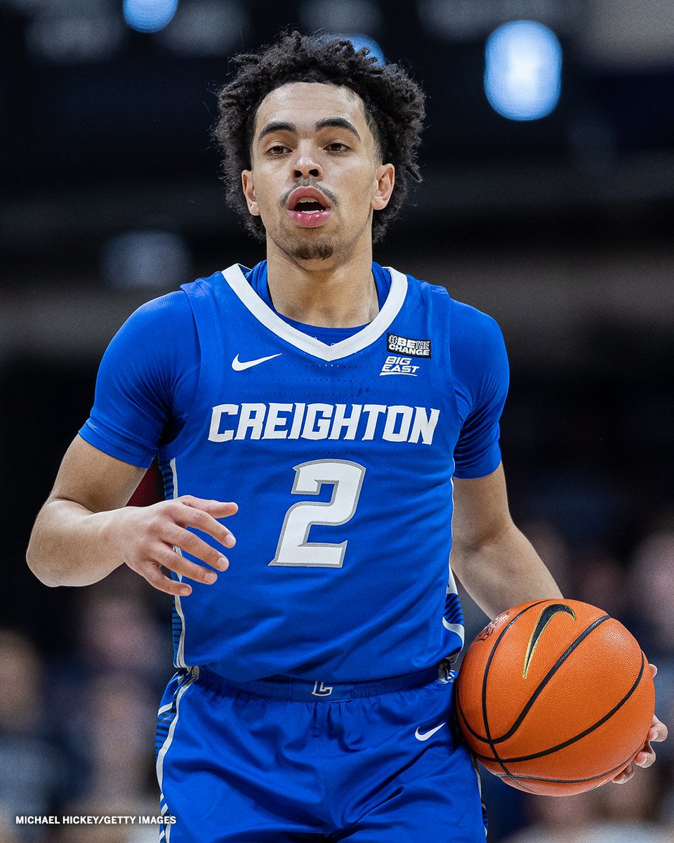 espn's tweet photo. Former Creighton guard Ryan Nembhard has committed to play at Gonzaga next season, he told ESPN. https://t.co/q40jULHJcJ
