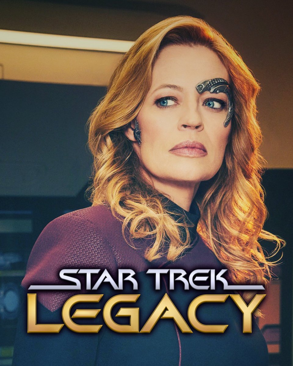 Yes, Captain, #StarTrekPicard but also #StarTrekLegacy.