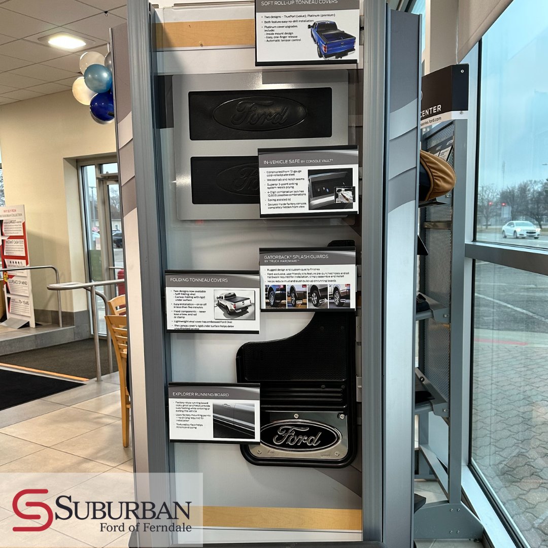 Looking for that hard to find part for your Ford? We’ve got you covered. Stop by today to see what parts and accessories we offer in the store.

📍 21600 Woodward Ave. Ferndale, MI 48220

#fordparts #partsandaccessories #stopby #customize