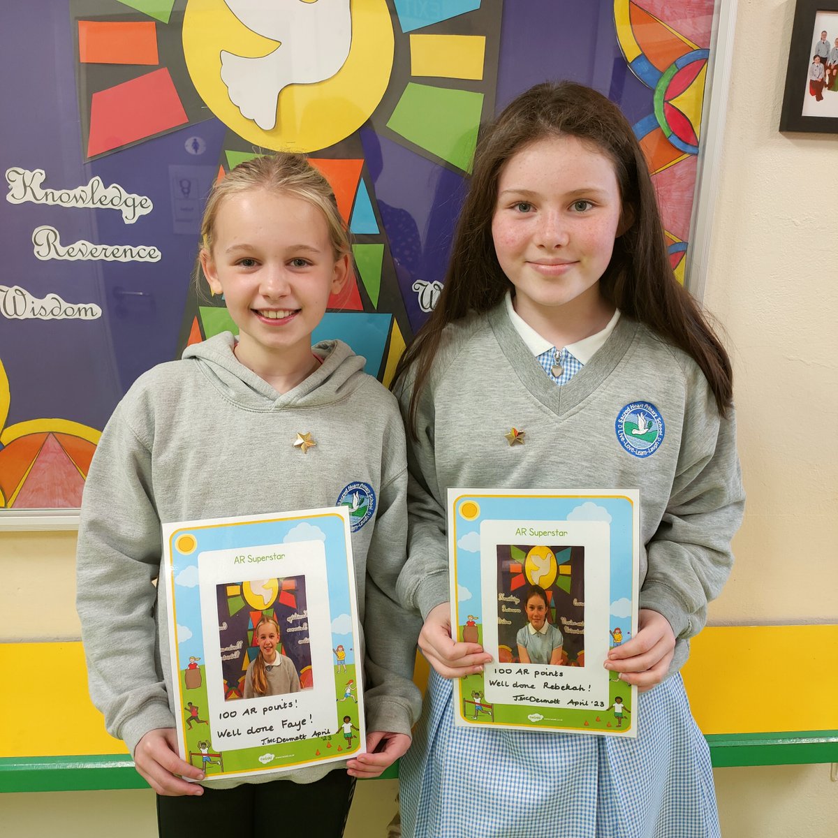 Congratulations to Faye and Rebekah who have both secured 100 points in our Accelerated Reading programme. Well done girls, keep up the great work! <a href="/RenLearnUK/">Renaissance UK & Ireland</a>