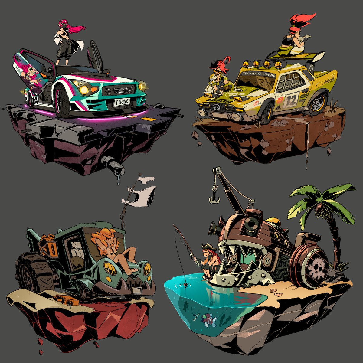 HideTheOrange's tweet image. Hi!
Starting from May I will be in the lookout for new job opportunities in Character/Prop Concept Art. 

hidetheorange.artstation.com
(private portfolio password will be sent upon request)
emanuele.arnaldi@gmail.com

Retweets are appreciated. Thank you!
#lookingforwork #propdesign