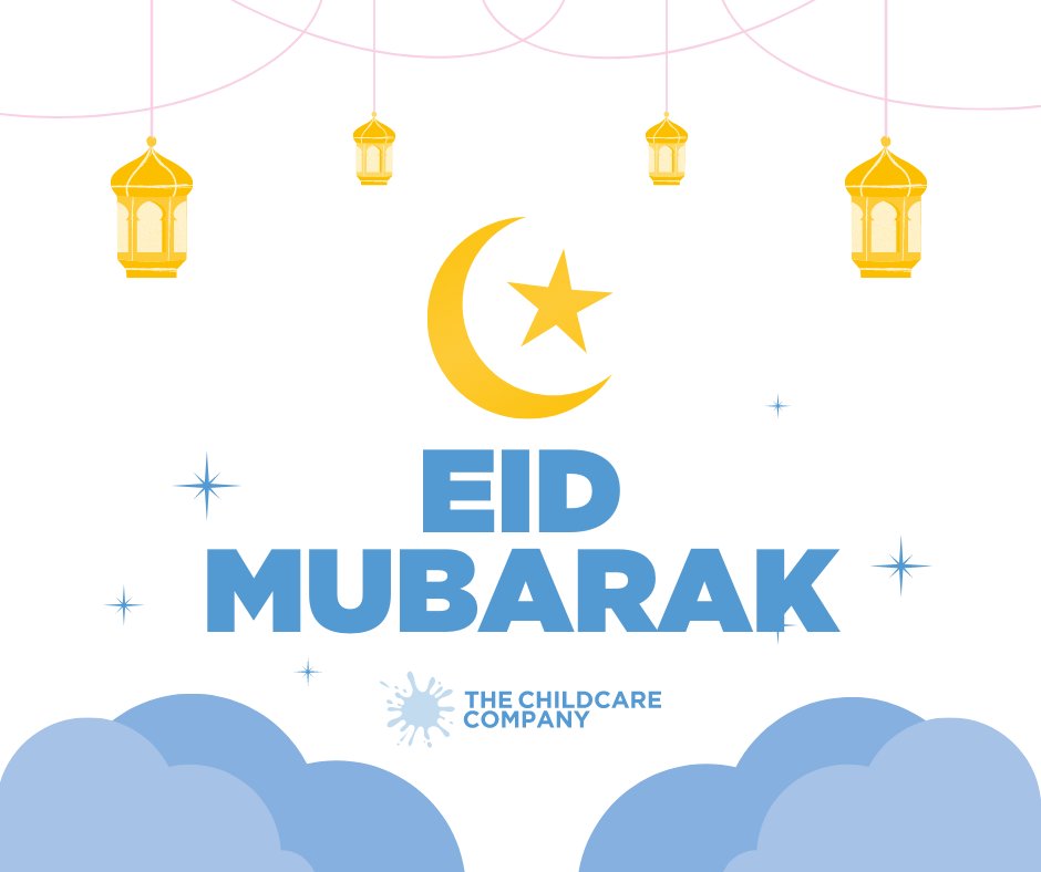 TheChildcareCo's tweet photo. Wishing everyone a blessed and joyous Eid Mubarak!

Let's celebrate this occasion with love, gratitude, and generosity towards one another. Eid Mubarak!

#EidMubarak #HappyEid #Eid2023 https://t.co/RyMQJcuN7c