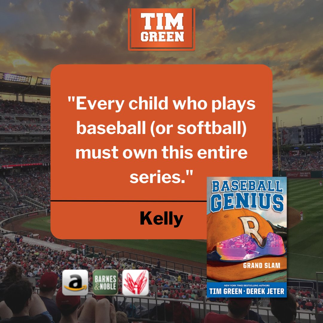timgreenbooks's tweet image. From beginners to advanced players, every young athlete can benefit from owning this series.
.
Now available on Amazon: amzn.to/40IM6p5
.
#grandslam #baseballgenius #pitchingstrategy #yankees #jalendeluca #timgreen #sportsnovel #talentanddedication 
#hardworkpaysoff