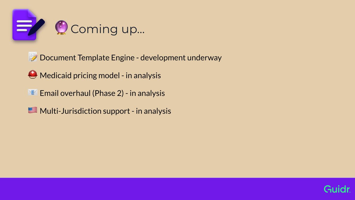 💻 Andrew Beacock (@abeacock) on Twitter photo The end of each month is when I present what the engineering team have achieved to the rest of the Guidr company. I'm always amazed at just how much we get done - <a href="/urbancamo/">Mark Wickens</a> & Harry are true code monsters! 👏
linkedin.com/posts/andrewbe… The end of each month is when I present what the engineering team have achieved to the rest of the Guidr company. I'm always amazed at just how much we get done - <a href="/urbancamo/">Mark Wickens</a> & Harry are true code monsters! 👏
linkedin.com/posts/andrewbe…
