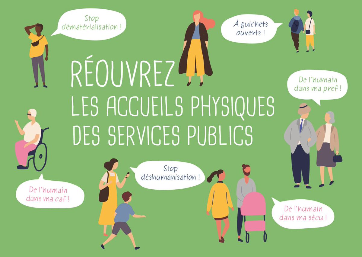Deputee_Obono's tweet photo. 🗓️Après le lancement de la campagne le 8 avril dernier à #Paris18, rendez-vous mercredi 26/04 prochain aux Orgues de Flandre à #Paris19 pour signer la pétition et récupérer des cartes postales.
#NonAuToutNumerique
#StopDematerialisationAusteritaire
#RouvrezLesAccueilsPhysiques https://t.co/m9hEBh1WYg