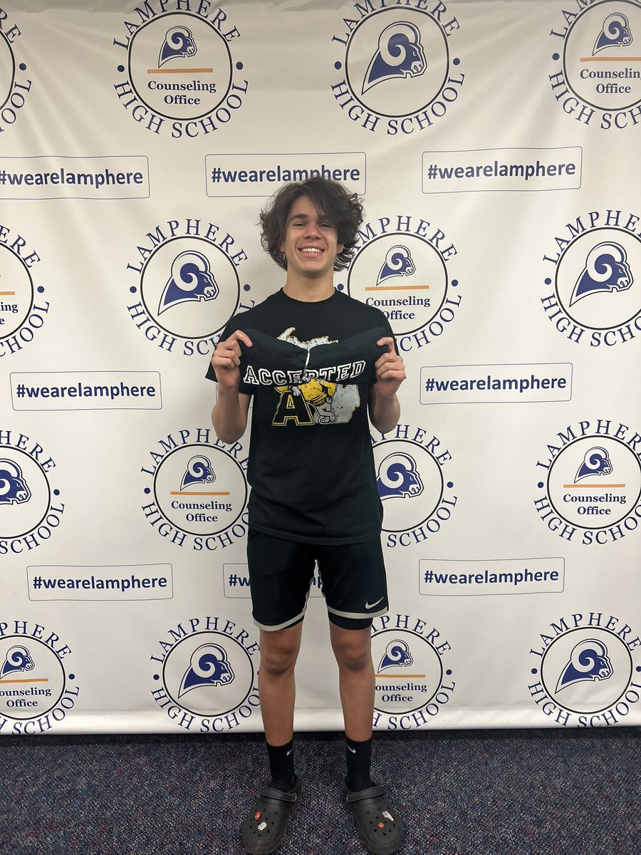 Congratulations to our 
Lamphere High School
senior Cody on his acceptance to <a href="/OCCollege/">OCC</a> and <a href="/AdrianCollege/">Adrian College</a> 
Great Job, Cody 
<a href="/EdmonsonLions/">Edmonson Elementary | The Lamphere Schools</a> —><a href="/PagePanthers/">John Page Middle School | The Lamphere Schools</a>---> <a href="/LamphereHS/">Lamphere High School | The Lamphere Schools</a>
#wearelamphere