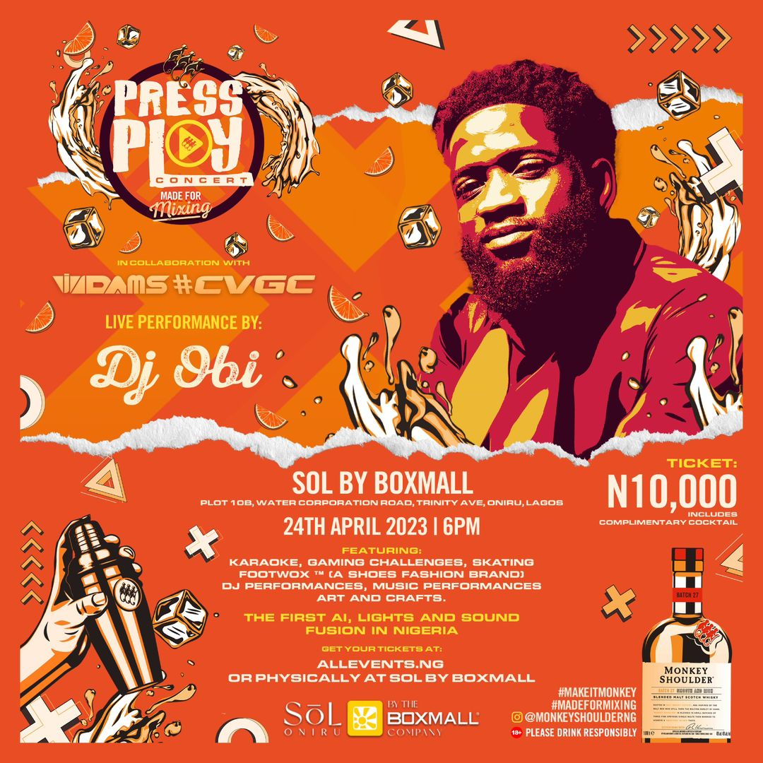 ToonzPhil's tweet photo. "Press Play Concert" don't waste time at all, this came right in time, 10k is not much to enjoy the Unlimited vibe on 24th April, 2023. #CVGC https://t.co/2lvC7vtvZS