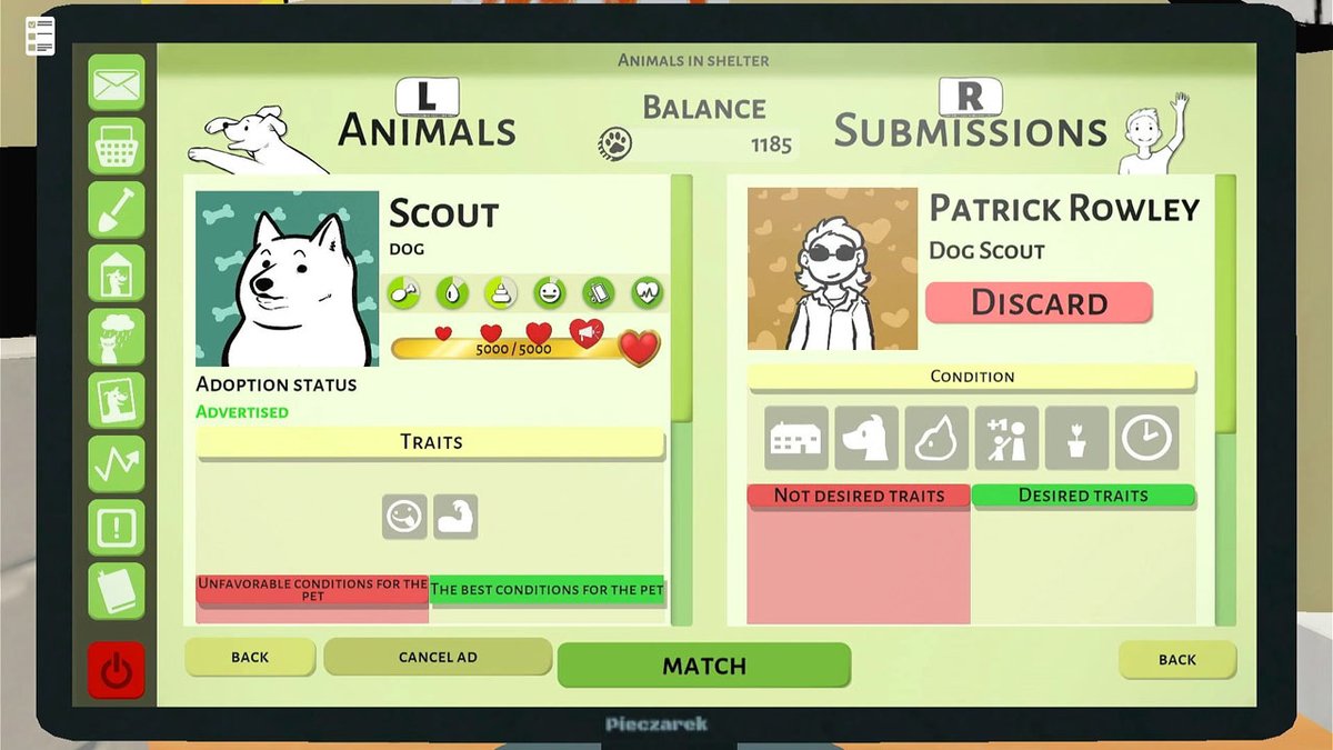 KrolMichal's tweet photo. Na #Switch trafił symulator opiekowania się zwierzętami Animal Shelter Simulator. Grę studia @GamesIncubator portowało #ConsoleWay, a wydało @ULTGames. Cena (-20%): 56 zł. Trailer i link do sklepu w komentarzu.
#polskiegry #giełda #GPW #GamesIncubator #UltimateGames #Nintendo https://t.co/XPYQaQHQGG