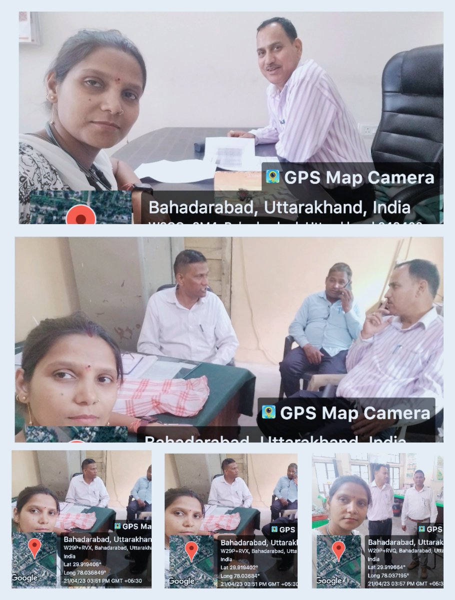 GramotthanHRD's tweet photo. Bahadrabad_RDUK: On the occasion of Krishak Mahotsav, talks were held with BDO Sir and Assistant BDO Sir and Agriculture Department for planning the program to be held on 24.04.2023 in Vikaskhand Bahadarabad. 
#km
#rath_yatra
#livelihood_activities
@basa… https://t.co/wgDXNbFZva