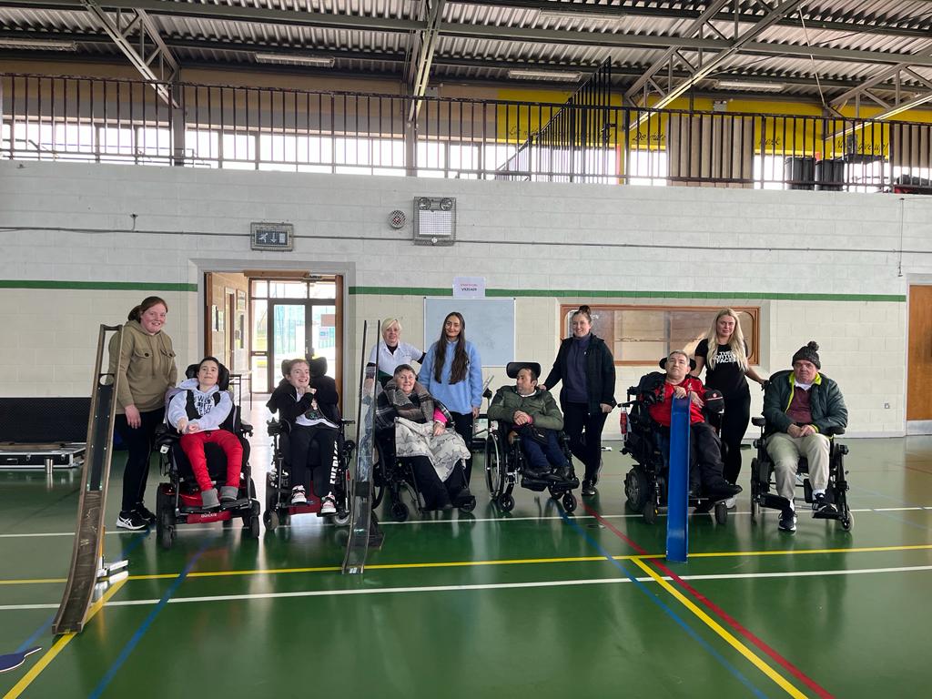IrishBoccia's tweet photo. Denise Bermingham brought boccia to Tralee recently #bringingbocciaaroundireland
@ParalympicsIRE @DeniseBermingh2 @deniese_o @DenisMToomey @padraicsboccia @littlemssportie @Padjoe92 https://t.co/qewxdsngl0