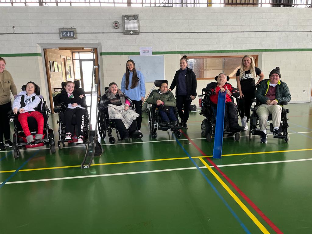 IrishBoccia's tweet photo. Denise Bermingham brought boccia to Tralee recently #bringingbocciaaroundireland
@ParalympicsIRE @DeniseBermingh2 @deniese_o @DenisMToomey @padraicsboccia @littlemssportie @Padjoe92 https://t.co/qewxdsngl0