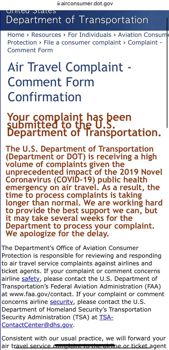 Brickellista305's tweet photo. @AmericanAir your multiple flight delays over 5hr+ each way with no explanations for a confirmed &amp; ticketed round trip itinerary is unacceptable. Furthermore Baggae handling - damaged / missing personal &amp; business property. Filed 2x complaints with the DOT’s air consumer division https://t.co/OYazuwbsRT