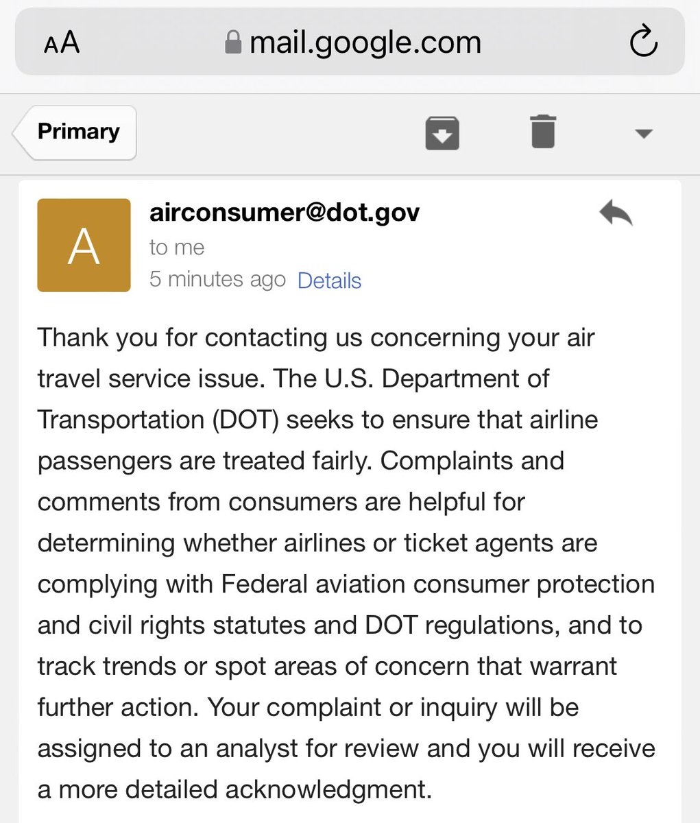 Brickellista305's tweet photo. @AmericanAir your multiple flight delays over 5hr+ each way with no explanations for a confirmed &amp; ticketed round trip itinerary is unacceptable. Furthermore Baggae handling - damaged / missing personal &amp; business property. Filed 2x complaints with the DOT’s air consumer division https://t.co/OYazuwbsRT