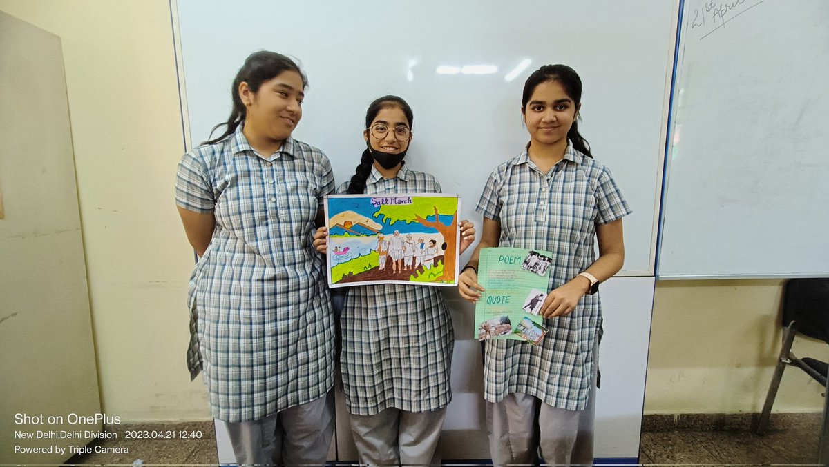 Ritika1977's tweet photo. Ss of grade X @ahlconintl explored  #designthinking  Module through an activity- Creative Art Interchange. The Ss collaborated &amp; creatively created artwork, stories, self composed poems and songs #Nationalism @y_sanjay @pntduggal @ashokkp @kandhari_ekta https://t.co/mJvoejGoIM
