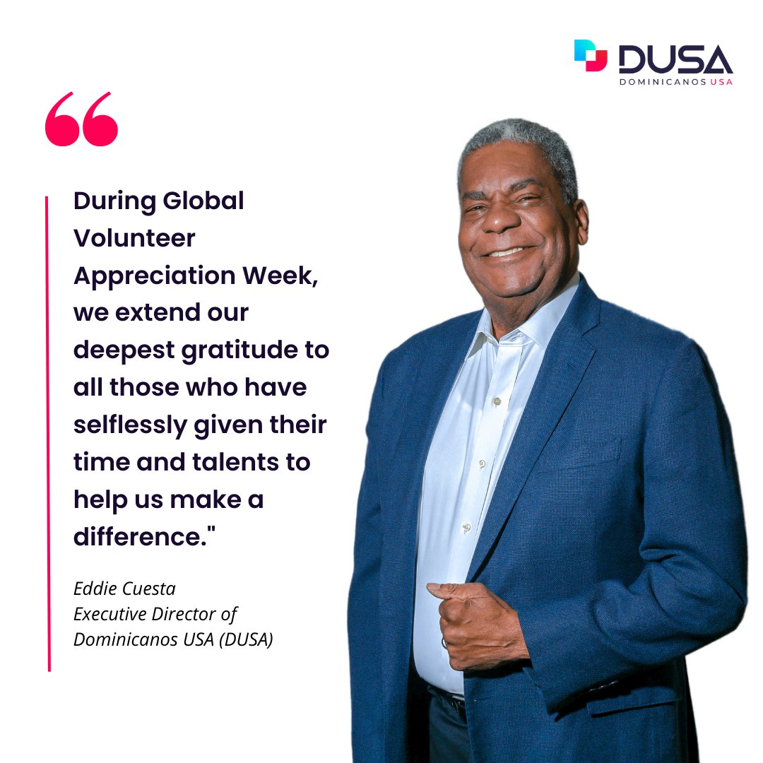 YoSoyDUSA's tweet photo. Volunteers bring invaluable passion and dedication to our organization, and without their tireless efforts, we would not be able to achieve our mission of making a positive impact in the world! #YoSoyDUSA #VolunteerApppreciation 🙌 https://t.co/qkRZuquySx