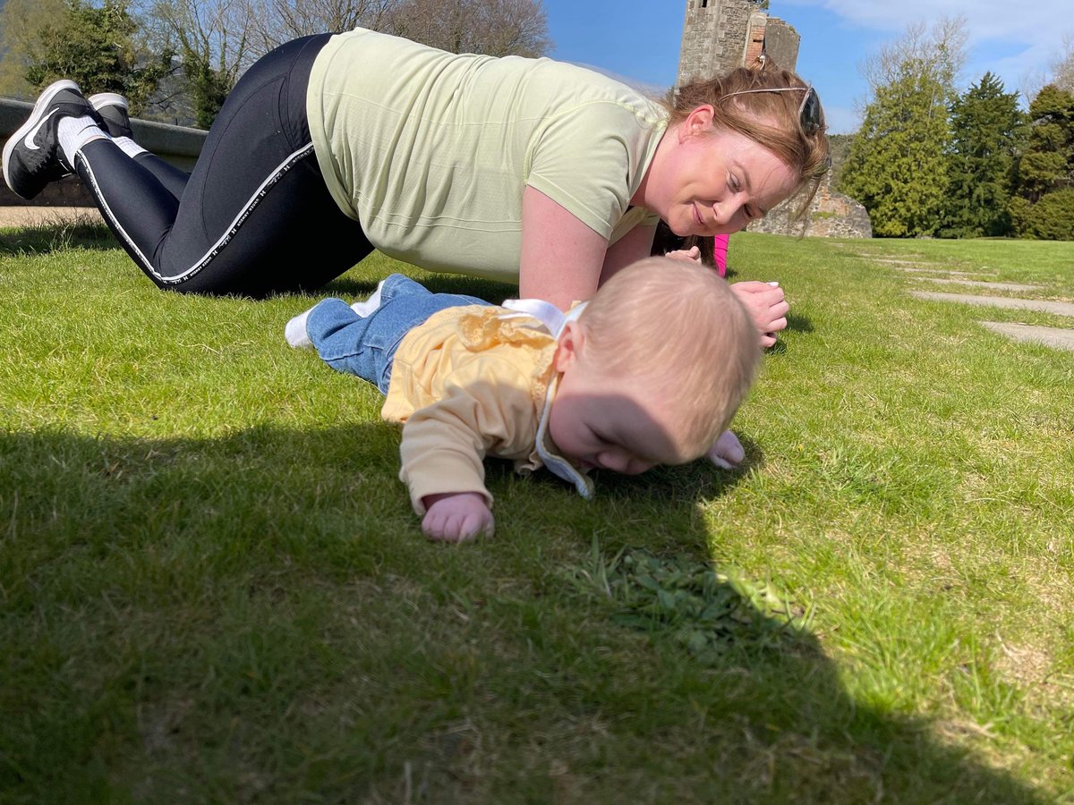 GraceShan21's tweet photo. Now the wee one wants in on the action, showing me how it’s done https://t.co/lcTiFjyIay