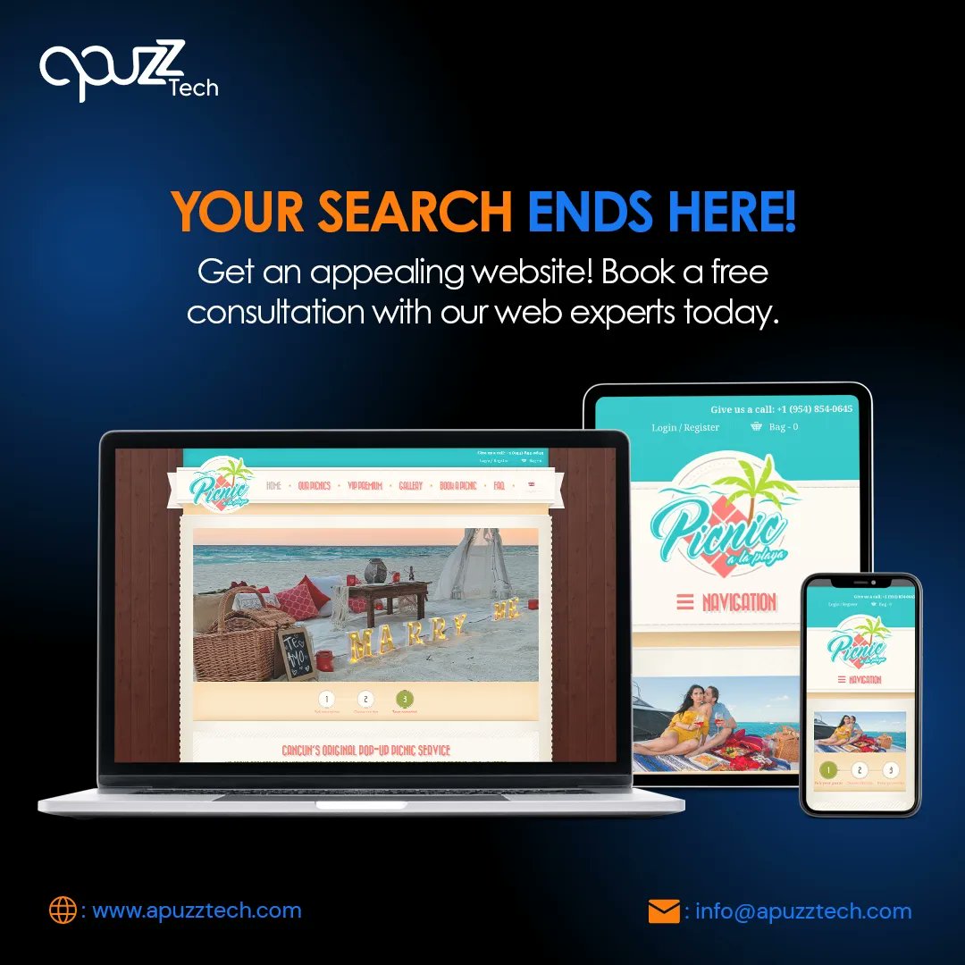 ApuzzTech's tweet image. Are you looking for the best web design and development company to take your online presence to the next level?

Look no further! @apuzztech has got you covered!

Book a free consultation
🌐 apuzztech.com

#webdesign #apuzztech #webdevelopment #jsframework #wordpress