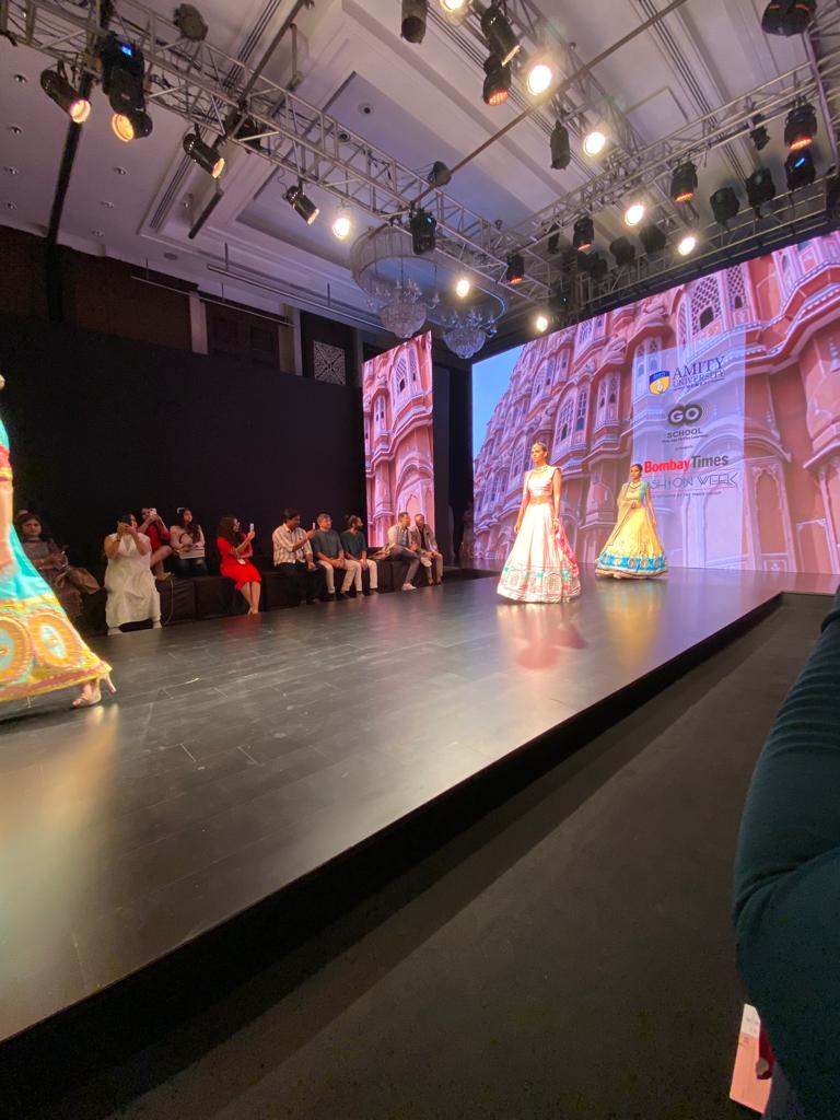 A wonderful day. 
Attended Bombay Times Fashion Week. 
Amazing Show - 'Roopantar' - by Amity University Mumbai's School Of Fashion Technology.
Fashion & Beauty redefined by youngsters. 
Thank you Amity for the invite. 

#BombayTimesFashionWeek 
#AmityUniversityMumbai