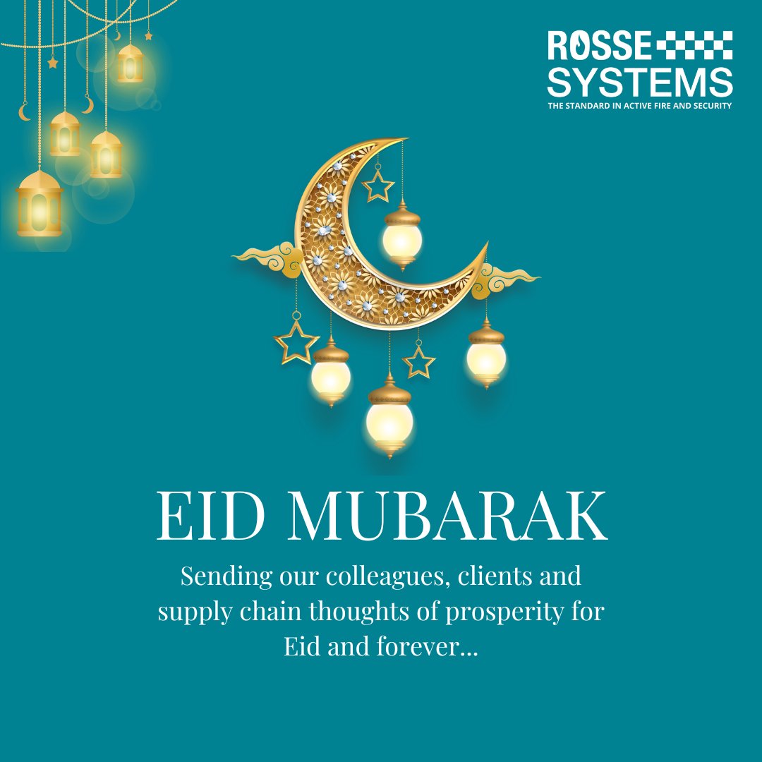 RosseSystems's tweet photo. From all of us at @RosseSystems, we wish you and your family a very happy and peaceful Eid al-Fitr! 🌙

#EidMubarak #EidAlFitr2023 #Eid2023 https://t.co/5QnvzHshDQ
