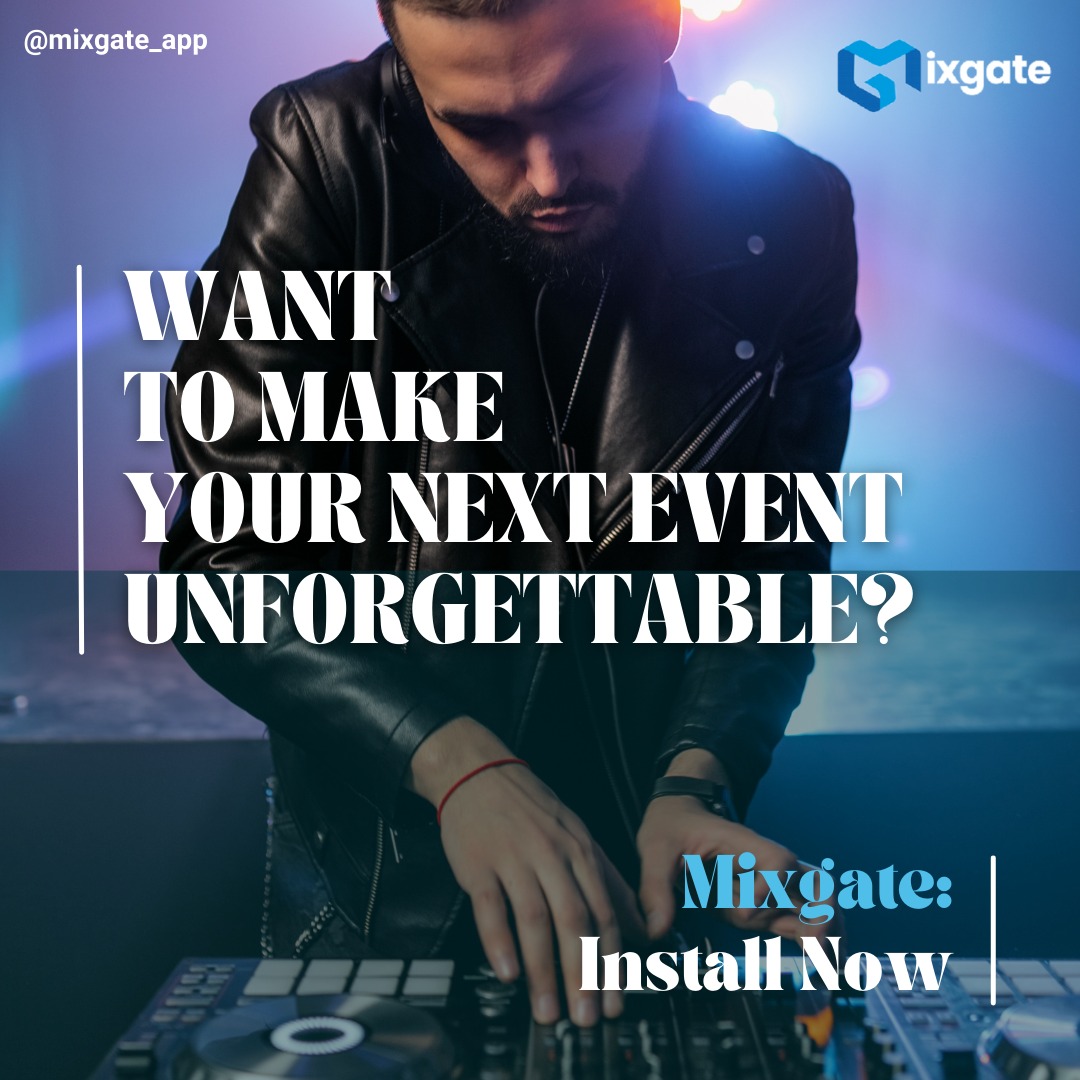 mixgate_'s tweet photo. Unleash the power of Mixgate and take your events to the next level! ππ§ Install now to make your next party unforgettable.
.
.
.
#Mixgate #AudioMixing #EventPlanning #PartyPlanner #EventProfs #DJs #InstallNow https://t.co/pv480mOhh2