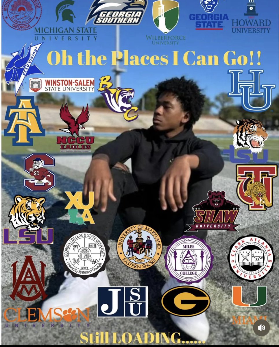 My Reason for all these ATL visits this month and next . Fredrick Douglass 2023 class Salutatorian & Full Ride to all and not all are pictured. The Full Ride to LSU Honors College made me the proudest but I’m happy with whatever he picks. #blackboyjoy #futurecollegestudent